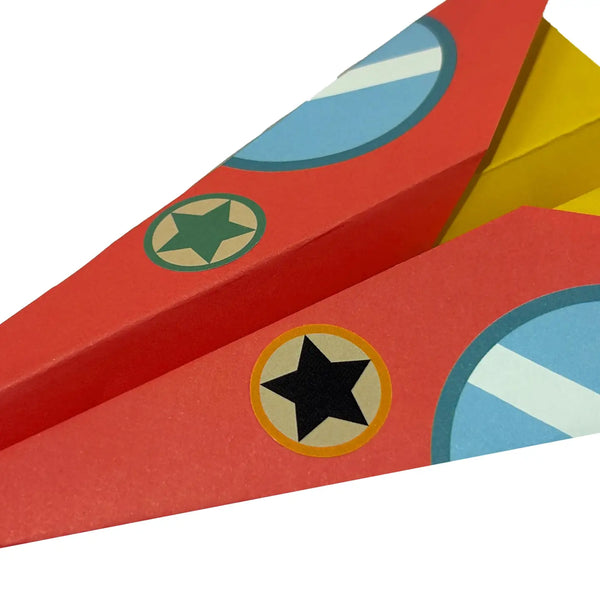 D.I.Y. Paper Air Planes Activity Kit - Set of 24 Designs - Where The Sidewalk Ends Toy Shop