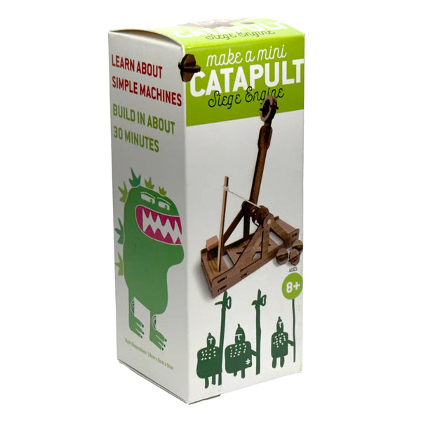 Mini Catapult : Wooden Engineering Model Building Kit - Where The Sidewalk Ends Toy Shop