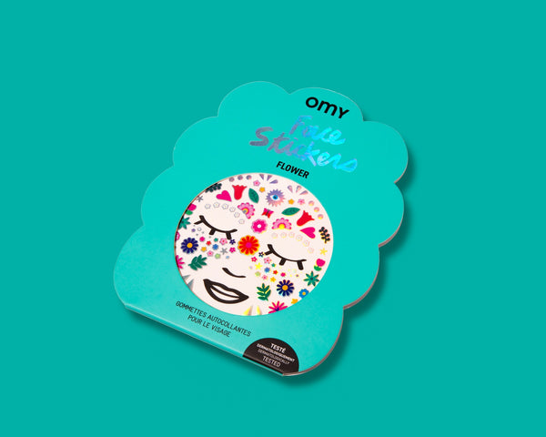 Face Stickers - Flowers - Where The Sidewalk Ends Toy Shop