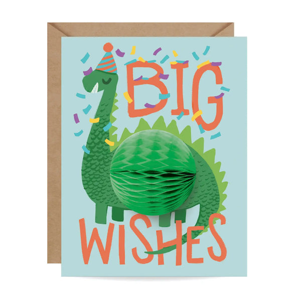 Pop-Up Card - Dinosaur Birthday - Where The Sidewalk Ends Toy Shop
