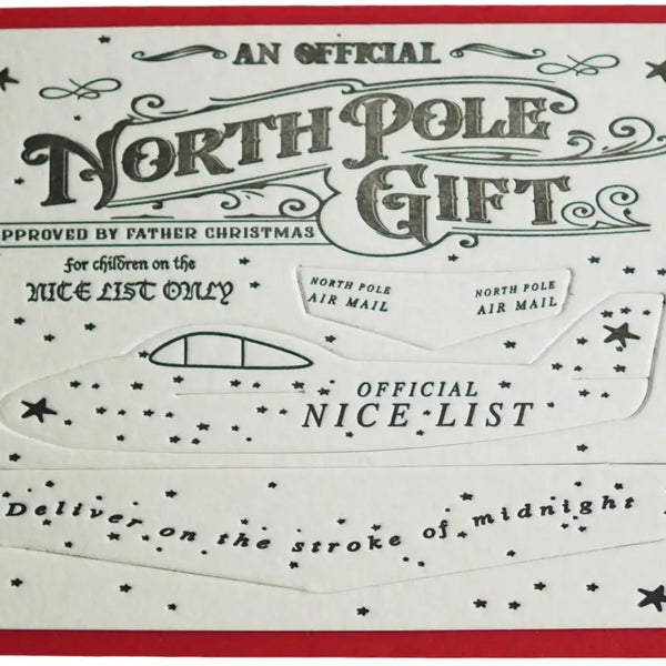 North Pole Airplane - Where The Sidewalk Ends Toy Shop