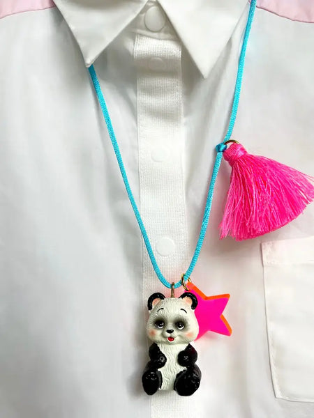 Payton the Panda Necklace - Where The Sidewalk Ends Toy Shop