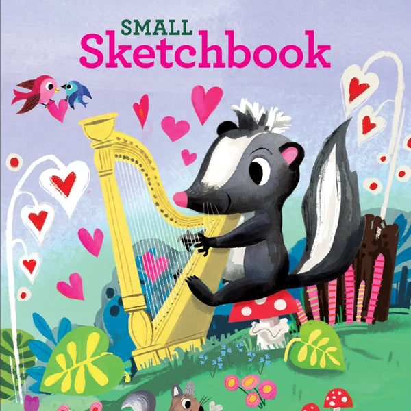 Small Valentine Sketchbook - Where The Sidewalk Ends Toy Shop