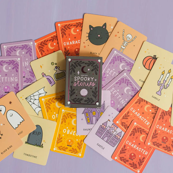 Spooky Stories Storytelling Prompts Card Game - Where The Sidewalk Ends Toy Shop
