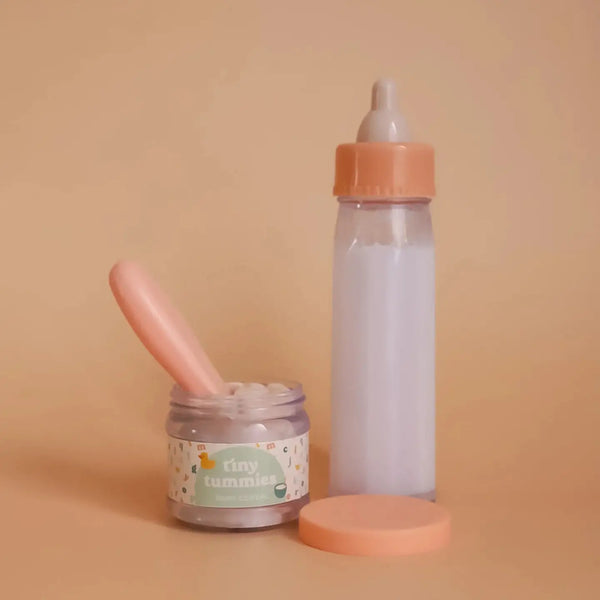 My First Tiny Tummies Gift Set - Milk and Cereal - Where The Sidewalk Ends Toy Shop