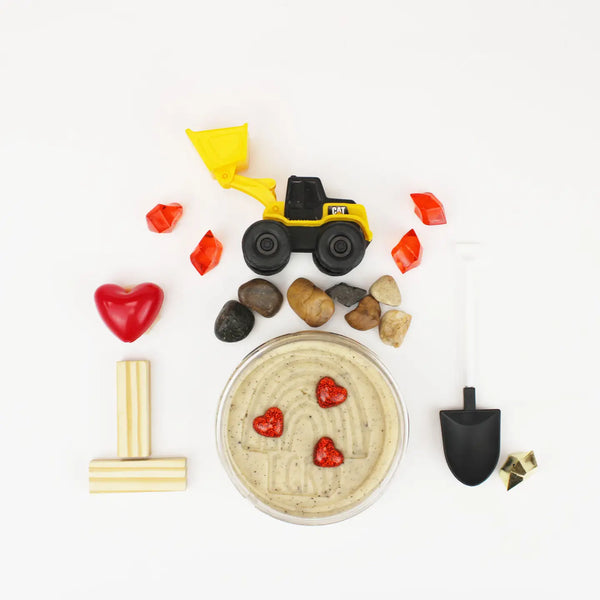 Valentines "I Dig You" Construction Kiddough Play Kit - Where The Sidewalk Ends Toy Shop