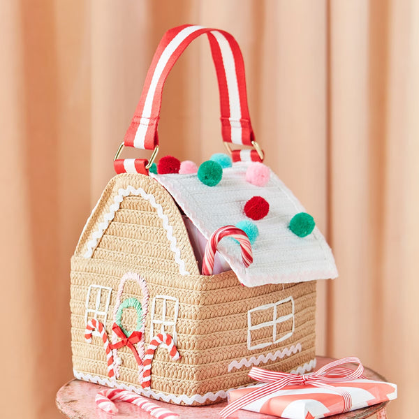 Gingerbread House Bag - Where The Sidewalk Ends Toy Shop