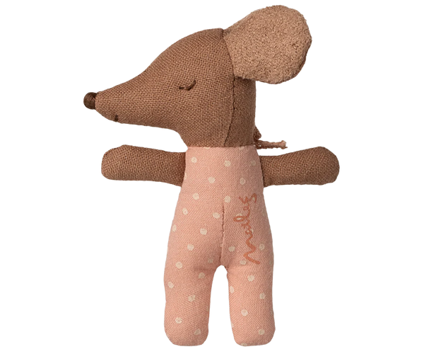 Sleepy wakey baby mouse in matchbox - Rose - Where The Sidewalk Ends Toy Shop