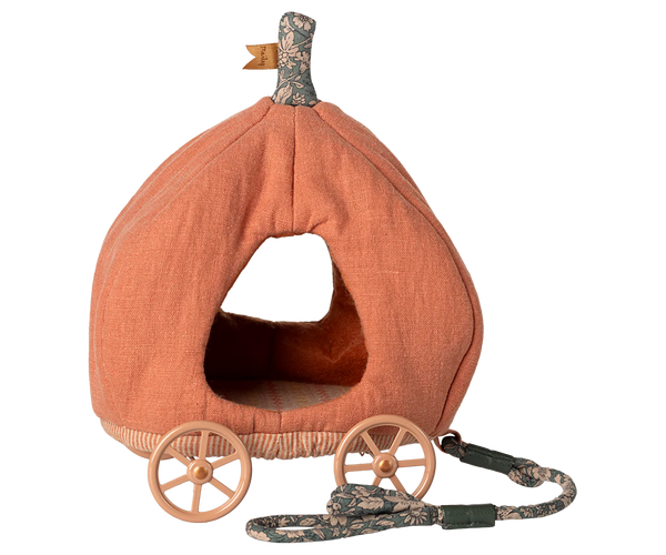 Pumpkin carriage, Mouse- New - Where The Sidewalk Ends Toy Shop