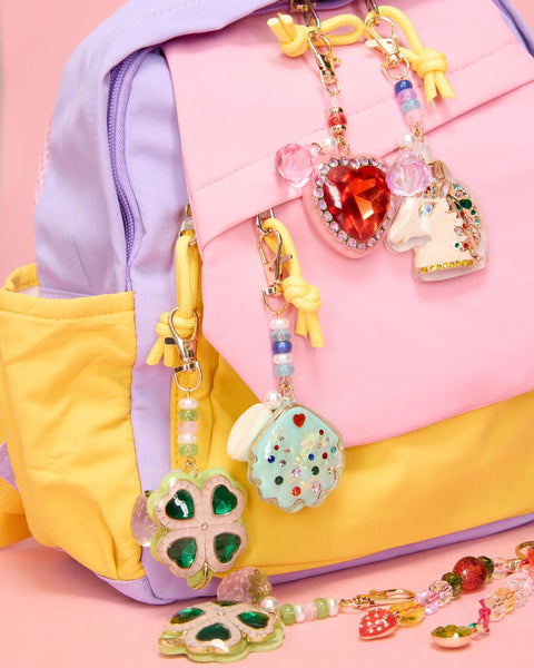 Sparkle Shell Bag Charm - Where The Sidewalk Ends Toy Shop