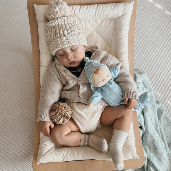 Lullaby Dozy Dinkum - Leo - Baby Blue - Where The Sidewalk Ends Toy Shop