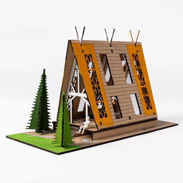 Evergreen Cabin - Where The Sidewalk Ends Toy Shop