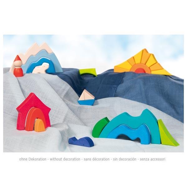 Landscape puzzle - Little polar bear - Where The Sidewalk Ends Toy Shop