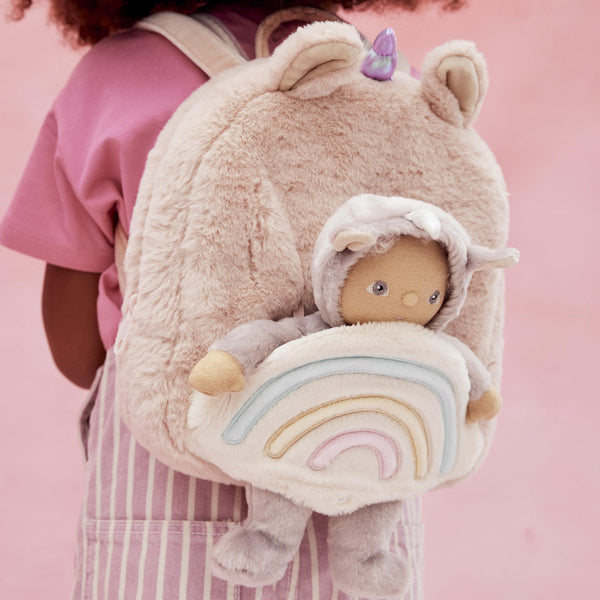 Hopalong Unicorn Backpack - Pink - Where The Sidewalk Ends Toy Shop