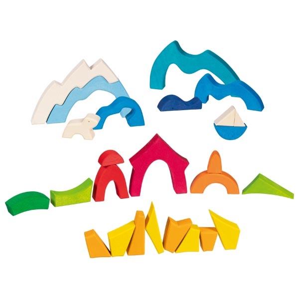Landscape puzzle - Little polar bear - Where The Sidewalk Ends Toy Shop