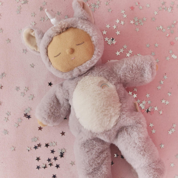 Cozy Dinkums - Unicorn - Sweetpea / Lilac - Where The Sidewalk Ends Toy Shop