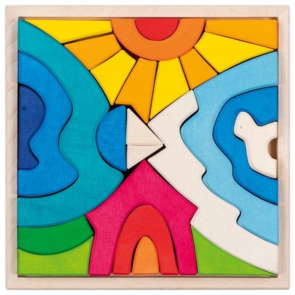 Landscape puzzle - Little polar bear - Where The Sidewalk Ends Toy Shop