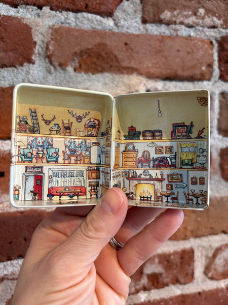 Dana Kubrick's Inside, Outside House Tins - Where The Sidewalk Ends Toy Shop