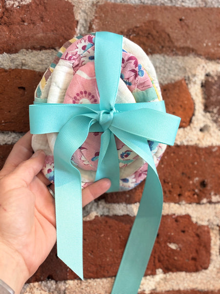 Set of 3 Quilted Egg Pouches - Where The Sidewalk Ends Toy Shop