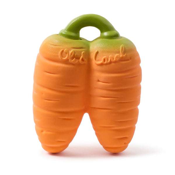 Cathy the Carrot Mini Doudou-Teether - Where The Sidewalk Ends Toy Shop