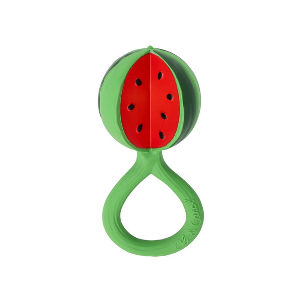 Watermelon Rattle Toy - Where The Sidewalk Ends Toy Shop