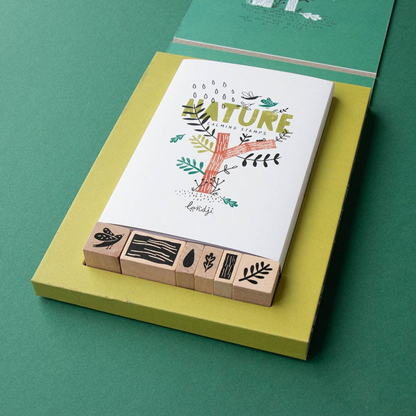 Calming Stamps Nature - Where The Sidewalk Ends Toy Shop
