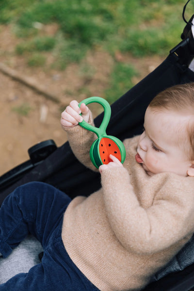 Watermelon Rattle Toy - Where The Sidewalk Ends Toy Shop