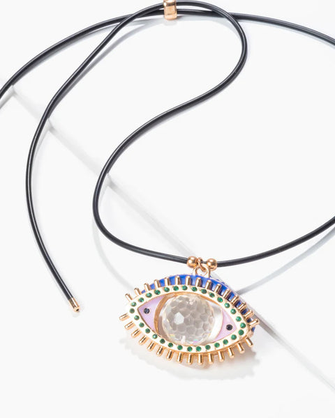 Suncatching Eye Necklace - Where The Sidewalk Ends Toy Shop