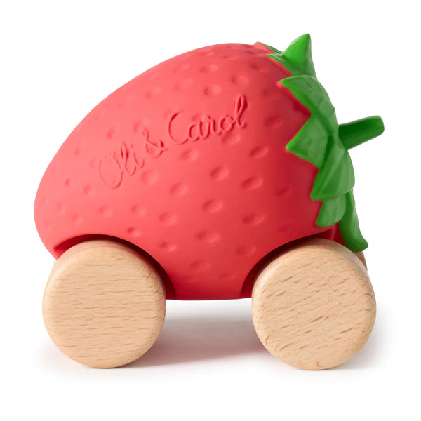 Sweetie the Strawberry Baby Car - Where The Sidewalk Ends Toy Shop