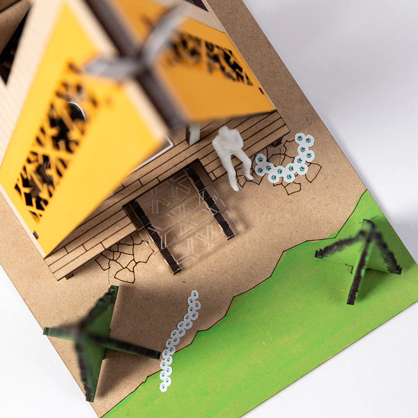 Evergreen Cabin - Where The Sidewalk Ends Toy Shop