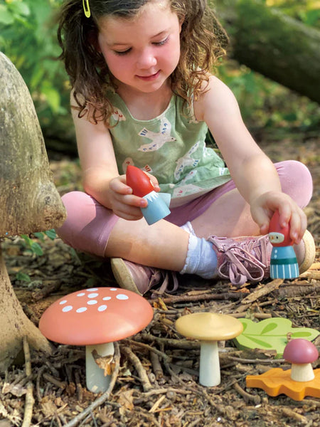 Woodland Gnome Family - Where The Sidewalk Ends Toy Shop