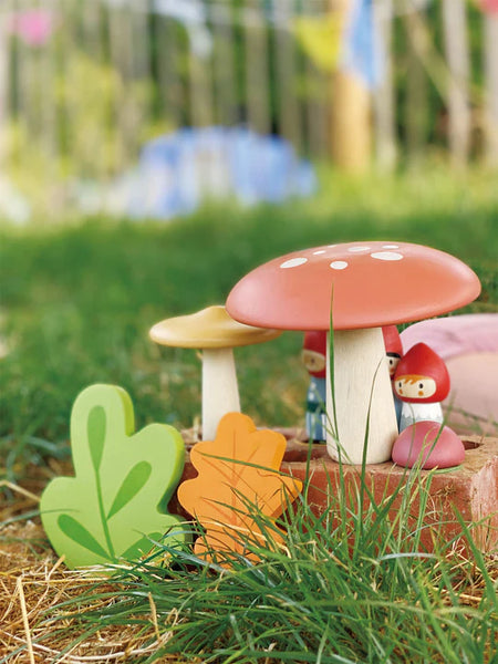 Woodland Gnome Family - Where The Sidewalk Ends Toy Shop