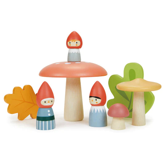 Woodland Gnome Family - Where The Sidewalk Ends Toy Shop