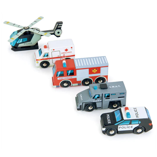 Emergency Vehicles - Where The Sidewalk Ends Toy Shop