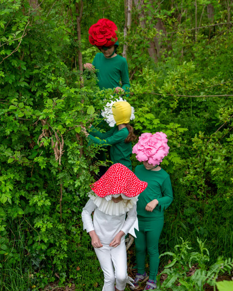 Peony Flower Hat - Where The Sidewalk Ends Toy Shop