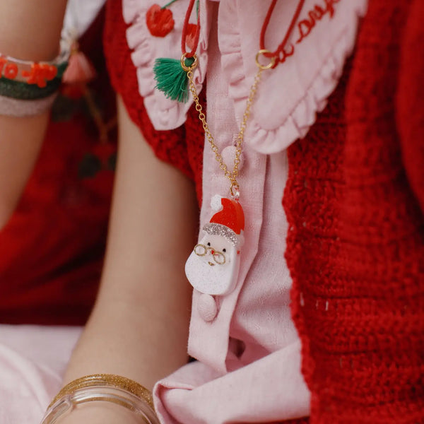 Santa Claus Necklace - Where The Sidewalk Ends Toy Shop