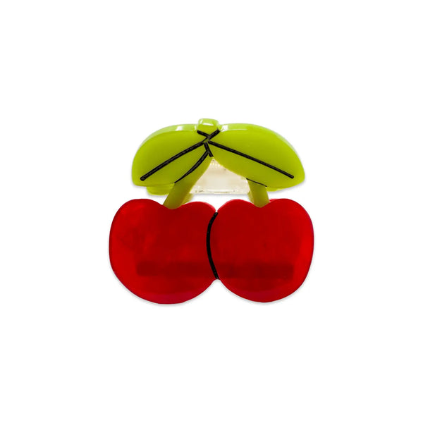 Mini Maraschino Cherries Hair Claw Clip - Where The Sidewalk Ends Toy Shop