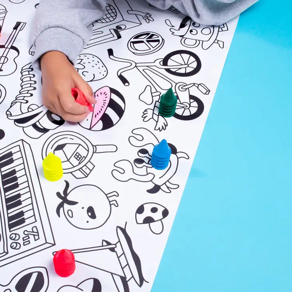 Neon Finger Crayons - Where The Sidewalk Ends Toy Shop