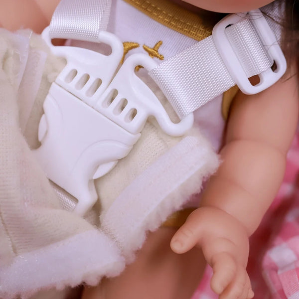 Doll Capsule - Cherry Gingham - Where The Sidewalk Ends Toy Shop