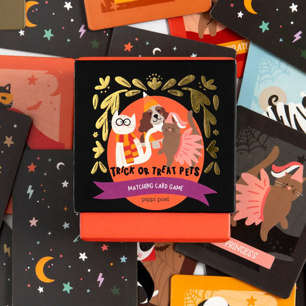 Trick or Treat Pets Memory Card Game - Where The Sidewalk Ends Toy Shop