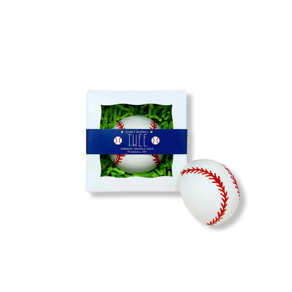Quinn's Baseball Handmade Sidewalk Chalk - Where The Sidewalk Ends Toy Shop