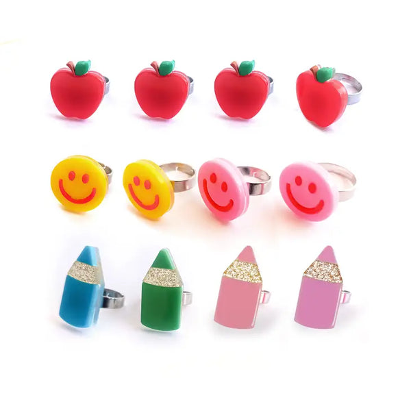 Back to School Rings - Where The Sidewalk Ends Toy Shop