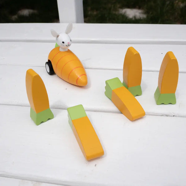 Bunny & Carrot Bowling Game - Where The Sidewalk Ends Toy Shop