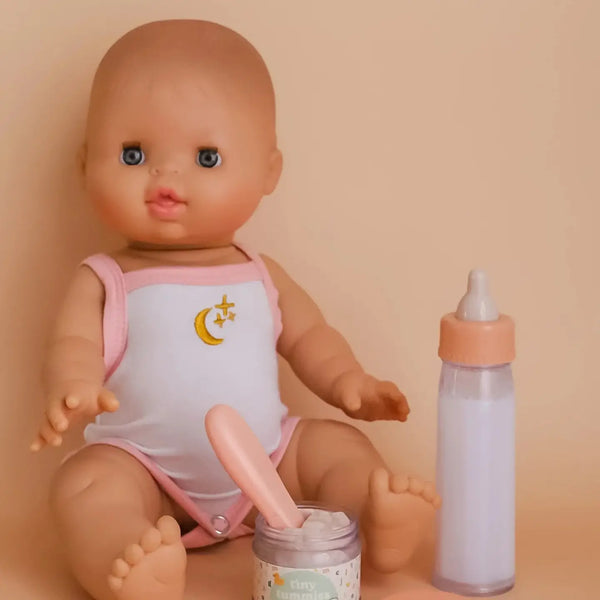 My First Tiny Tummies Gift Set - Milk and Cereal - Where The Sidewalk Ends Toy Shop