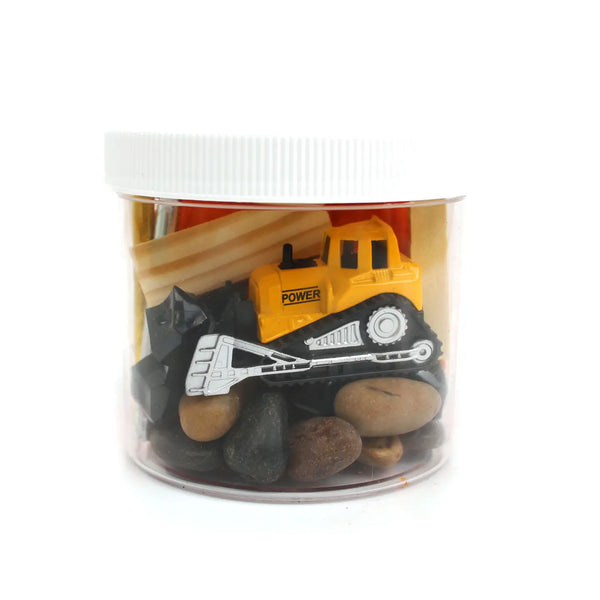 Construction (Cookies 'n Cream) Dough-To-Go Play Kit - Where The Sidewalk Ends Toy Shop