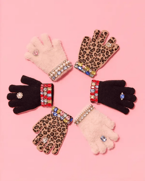 Ice Skating Jeweled Gloves - Where The Sidewalk Ends Toy Shop