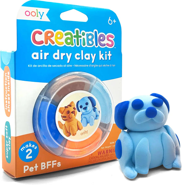 Creatibles D.I.Y. Air-Dry Clay Kit: Pet Bffs - Where The Sidewalk Ends Toy Shop