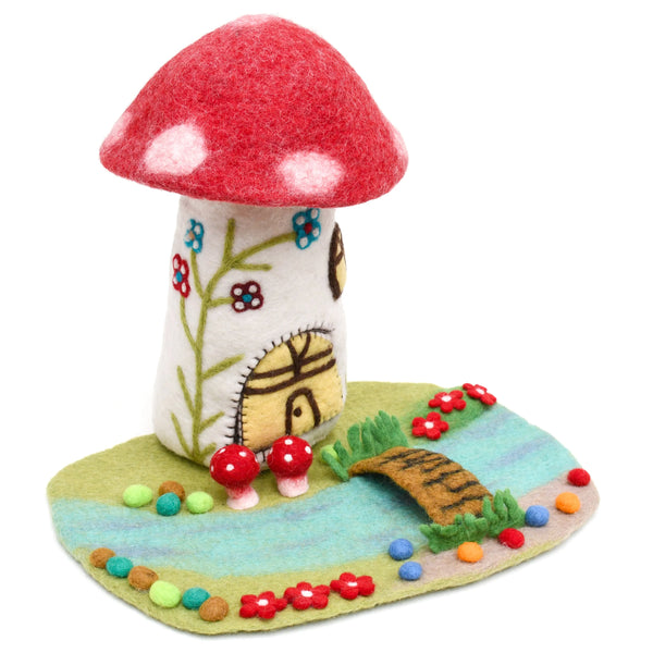 Fairy River and Bridge Play Mat Playscape - Where The Sidewalk Ends Toy Shop