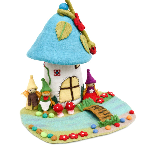 Fairy River and Bridge Play Mat Playscape - Where The Sidewalk Ends Toy Shop