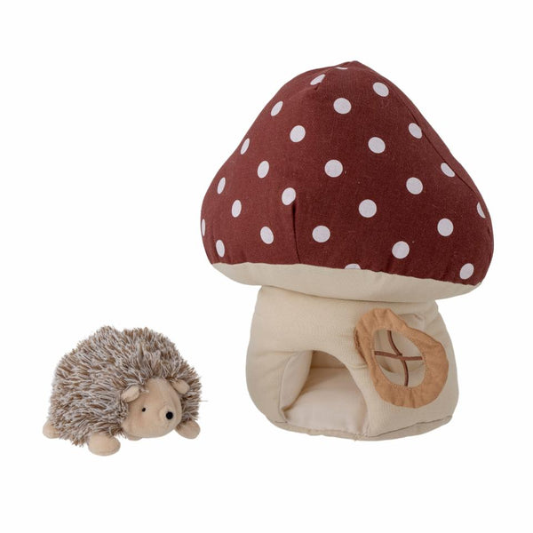 Gaston Soft toy, Red, Linen - Where The Sidewalk Ends Toy Shop